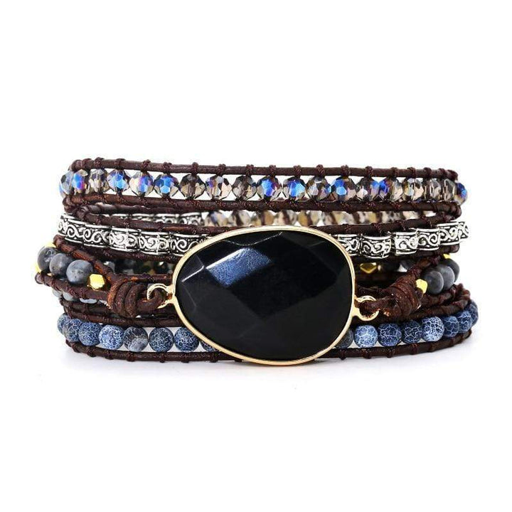 Handgefertigtes Wickelarmband - PowerBand