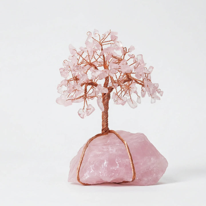 Handgemaakte Levensboom Met Edelsteentjes - Crystroot