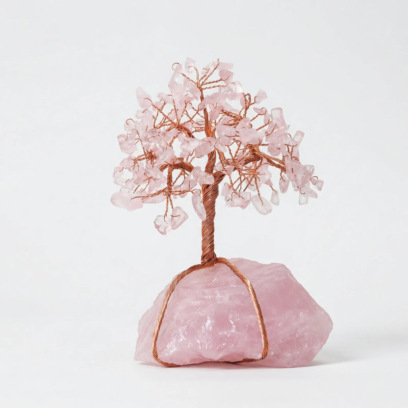 Handgemaakte Levensboom Met Edelsteentjes - Crystroot