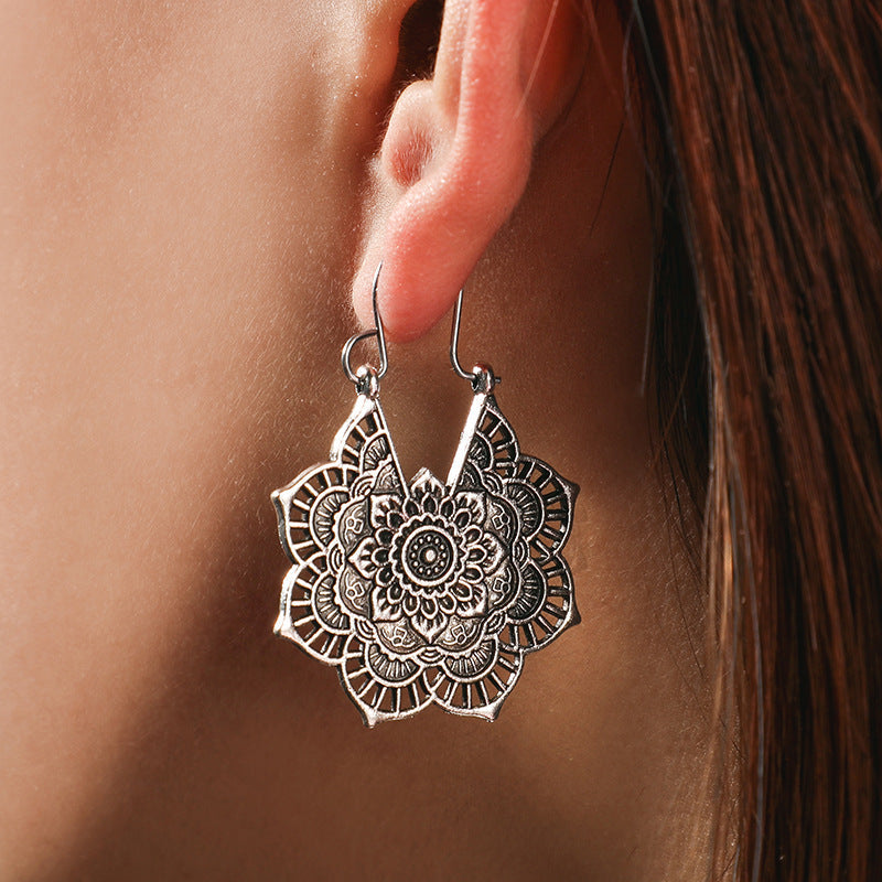 Hängende Ohrringe - MandalaJewelry