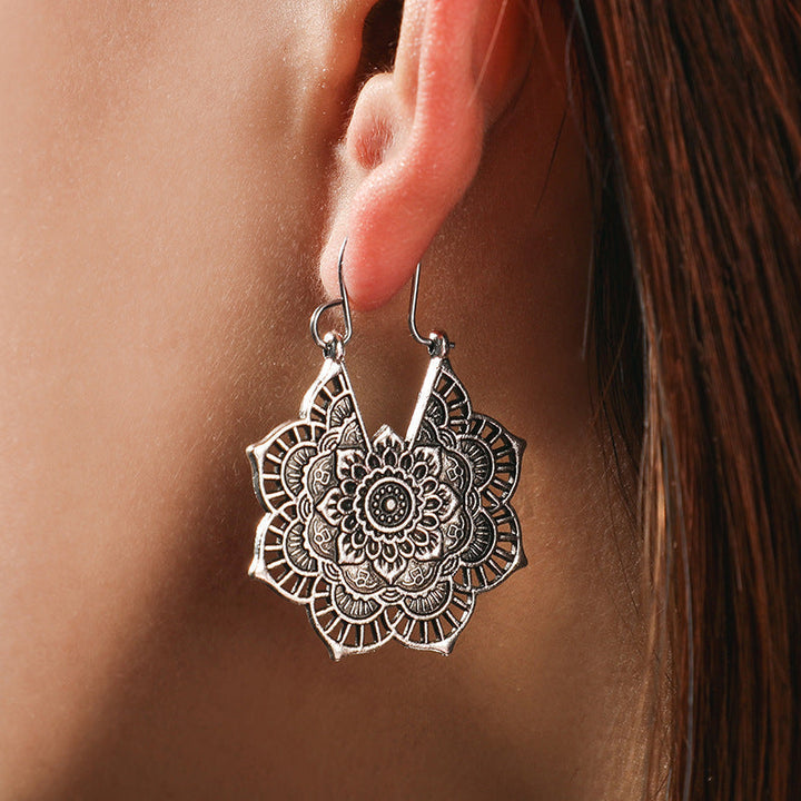 Hängende Ohrringe - MandalaJewelry