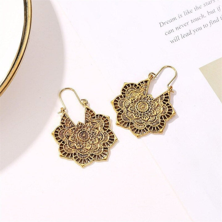 Hängende Ohrringe - MandalaJewelry