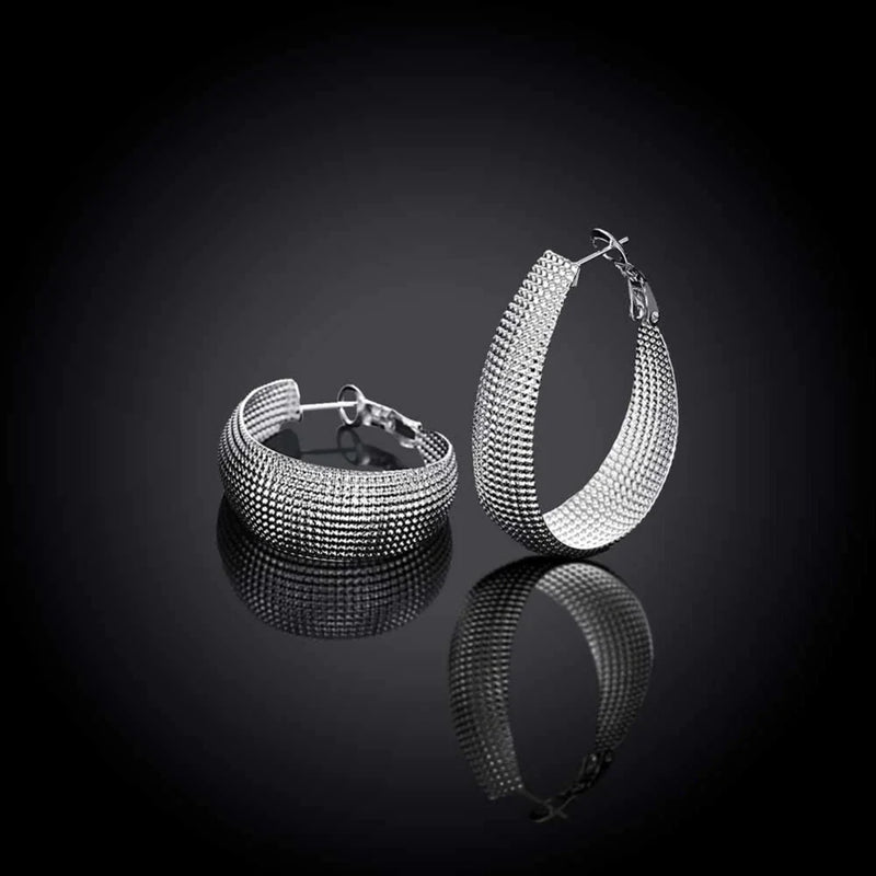 Hängende Ohrringe Aus Silber - SilverShine