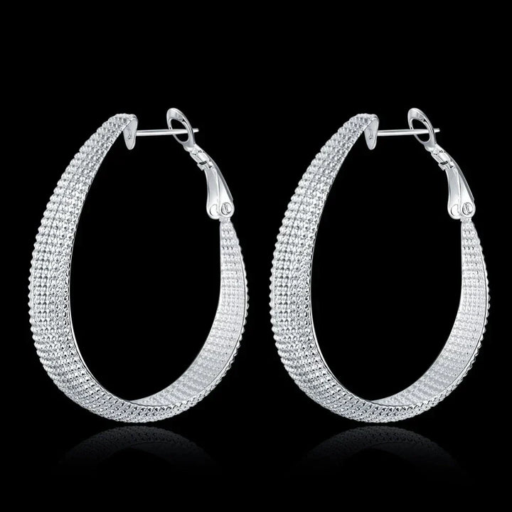 Hängende Ohrringe Aus Silber - SilverShine