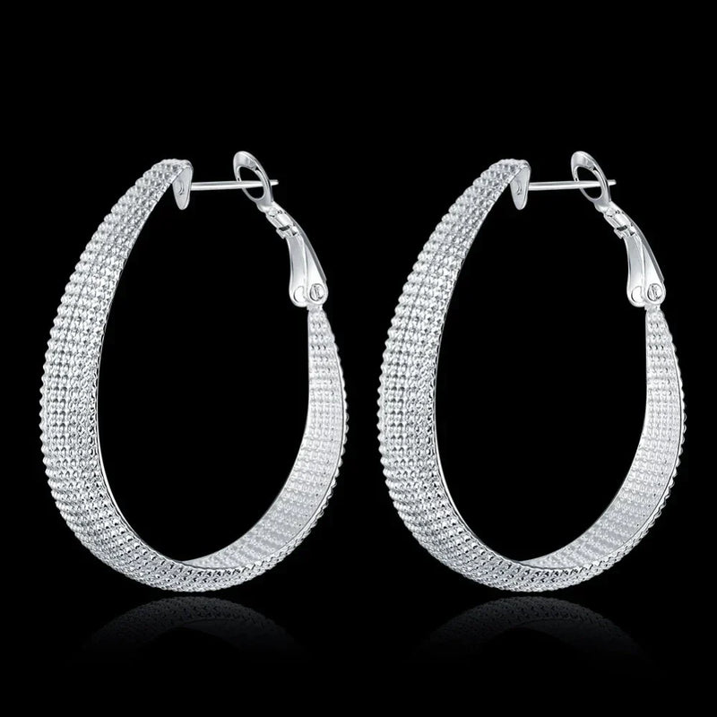 Hängende Ohrringe Aus Silber - SilverShine