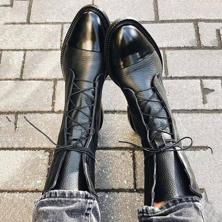 Herbstliche Vintage Damen Stiefeletten – Marvella