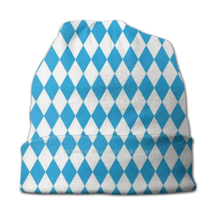 Beanie mit Rautenmuster – WiesnBean Oktoberfest 2025