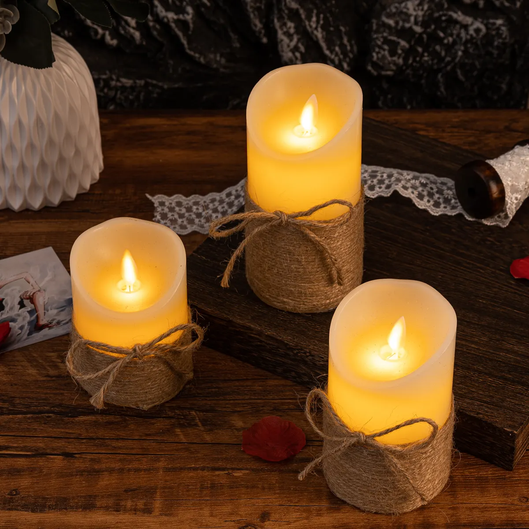 Stimmungsvolle LED-Kerzen - GlowFlicker