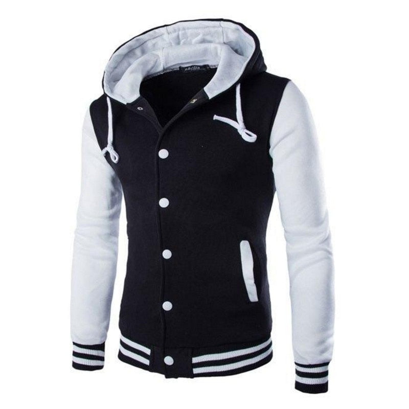 Herren-Baseball-Hoodie im Varsity-Stil – Herbstedition Kevin