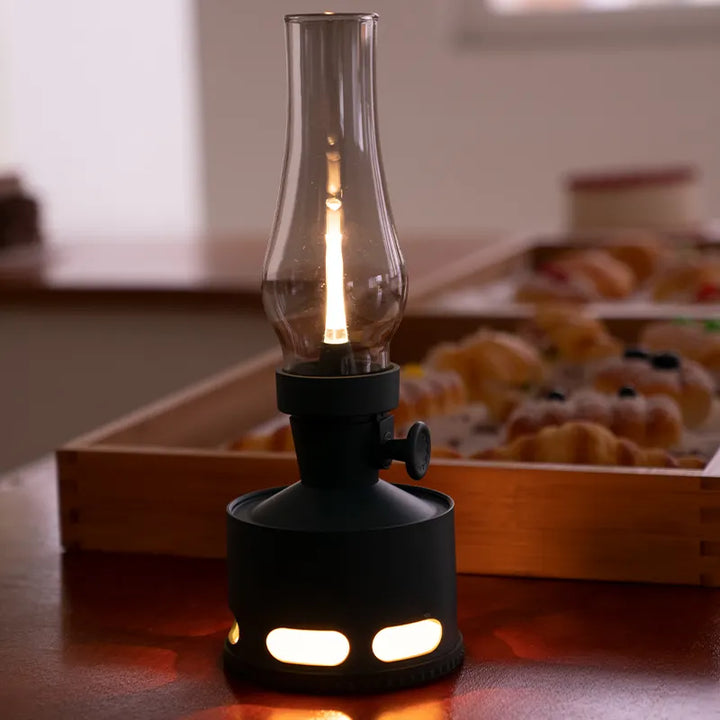 Wiederaufladbare Vintage LED Laterne - LumaLantern