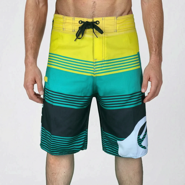 Herren-Boardshorts Mit Grafikprint - Oceaniq
