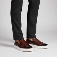 Herrenlederschuh Mit Schnallen - Glenn