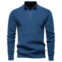 Herrenpullover Mit Halbem Reißverschluss - Mateo