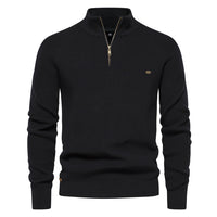 Herrenpullover Mit Halbem Reißverschluss - Mateo