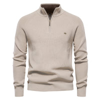Herrenpullover Mit Halbem Reißverschluss - Mateo