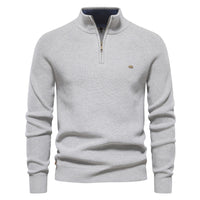 Herrenpullover Mit Halbem Reißverschluss - Mateo