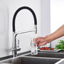 Küchenarmatur mit Doppel-Auslauf und Wasserfiltration – PureFlow Duo