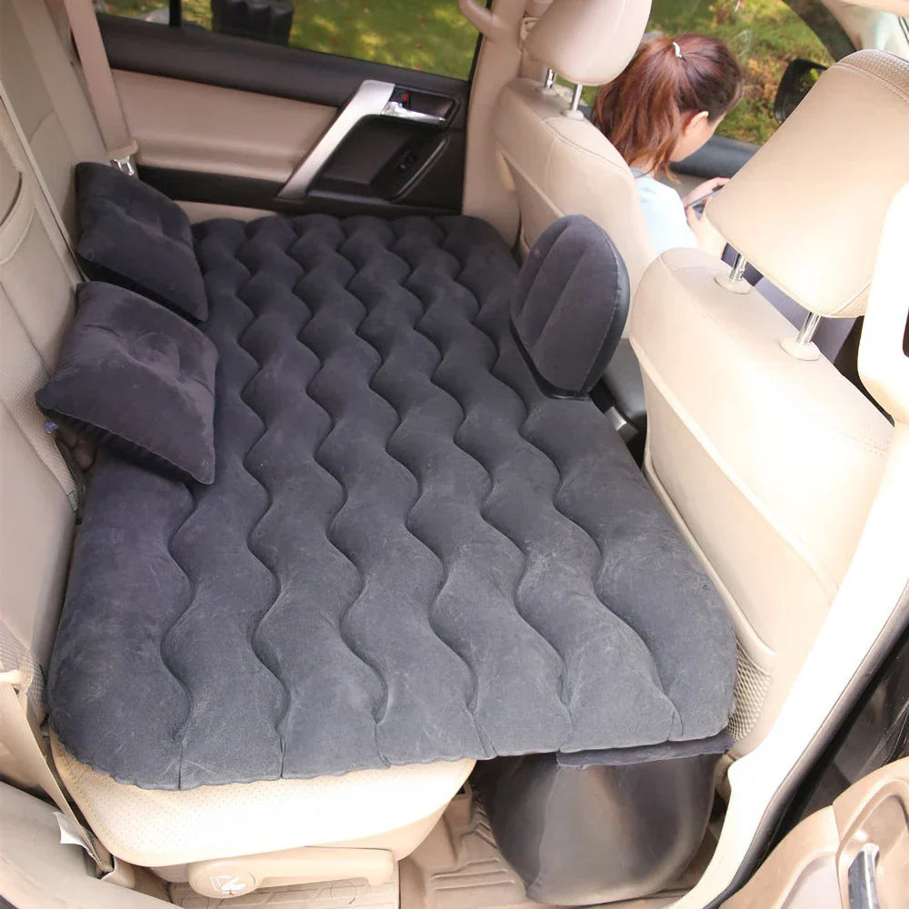 Auto-Luft-Inflatable-Reisematratze mit Kissen und Reparaturset – RoadRest