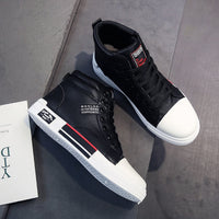 High-Top Men's Trainer With Lace-Up Fastening - Dallas