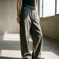 High-Waist-Hose Mit Weitem Bein -  Nellie