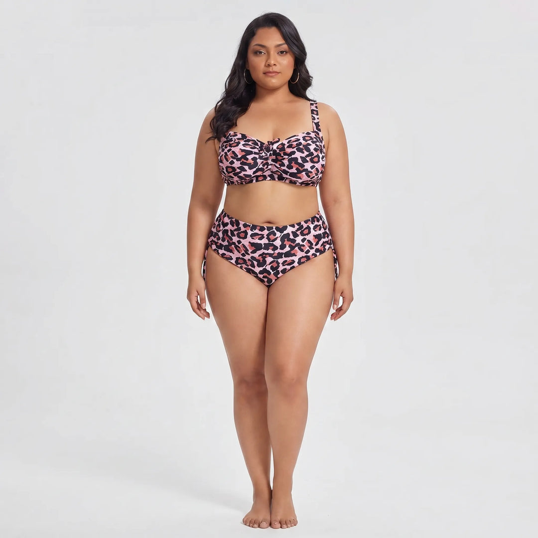 High-Waist Bikini Set Für Kurvige Figuren - Amanda
