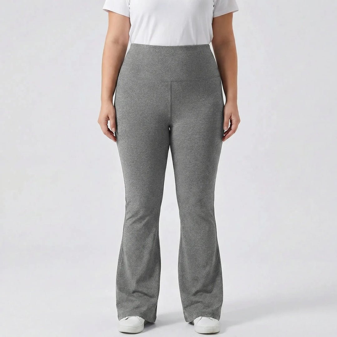 High-Waist Bootcut Plus-Size Leggings - Joann