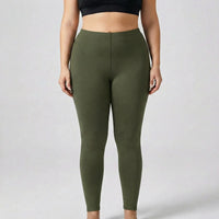 High-Waist Sportleggings Für Kurvige Figuren - Paula