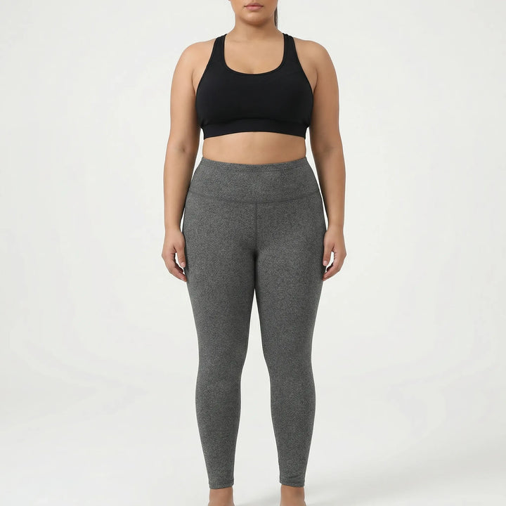 High-Waist Sportleggings Für Kurvige Figuren - Paula