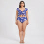 High Waist Bikini Set In Großen Größen - Jeanette