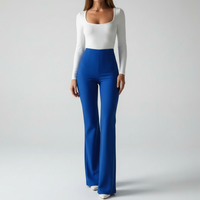 Hoch Taillierte Flared-Hose - Annika