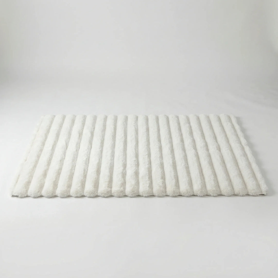 Hochflor-Teppich Mit Strukturmuster - Plushara