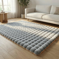 Hochflor-Teppich Mit Strukturmuster - Plushara