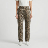 Hochgeschnittene Jeans Mit Leopardenmuster - Candice