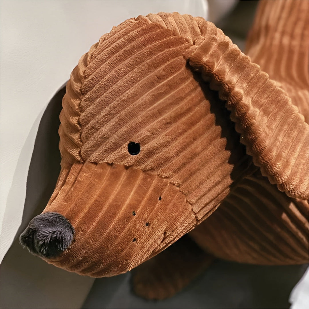 Plüsch Ergonomisches Dackelkissen – DaxiRest