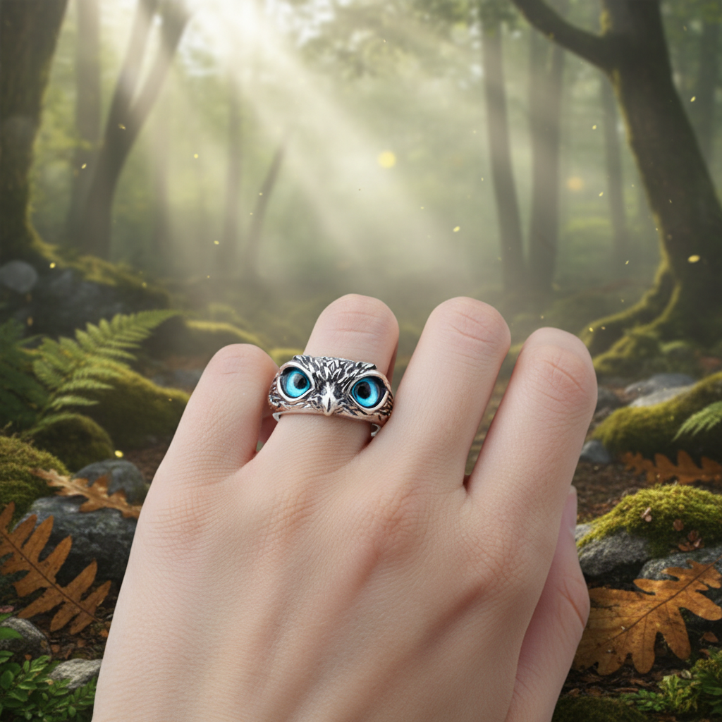 Hypoallergener Opal Ring - OwlCharm