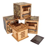 Interaktive Holz Escape Puzzlebox – MindVault