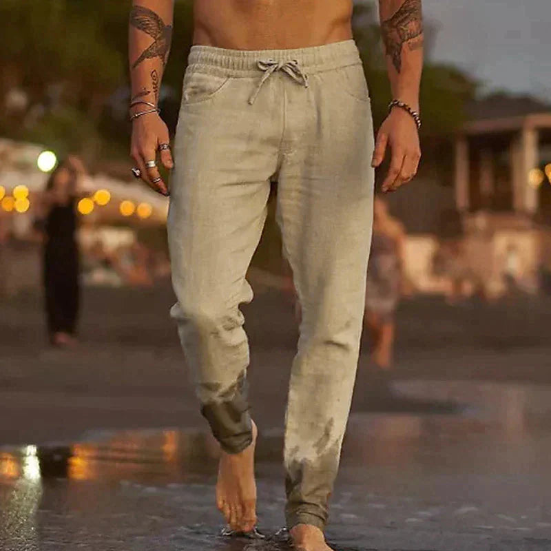 Lässige Leinenhose für Herren – Luca
