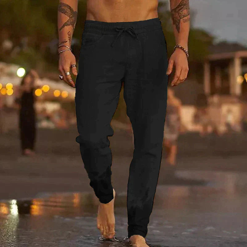 Lässige Leinenhose für Herren – Luca