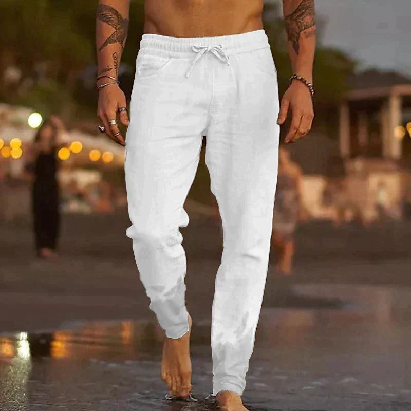 Lässige Leinenhose für Herren – Luca