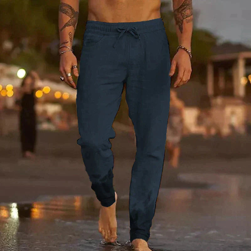 Lässige Leinenhose für Herren – Luca