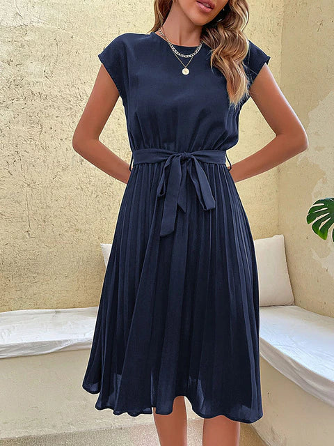 Sommerkleid mit kurzen Ärmeln – Amara