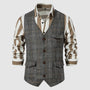 Vintage Herren Weste mit Karomuster – Henri