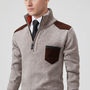 Kaschmirpullover Mit Reißverschluss -  Emil