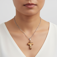 Kette Mit Kreuzdesign - GemCross