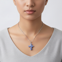 Kette Mit Kreuzdesign - GemCross