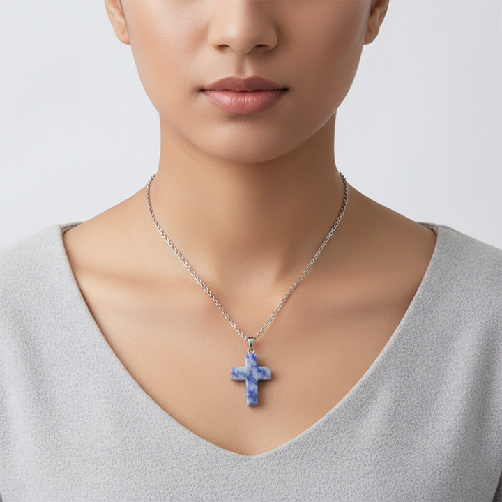 Kette Mit Kreuzdesign - GemCross