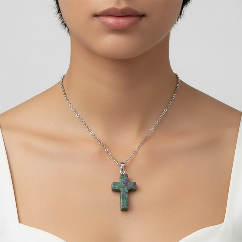 Kette Mit Kreuzdesign - GemCross
