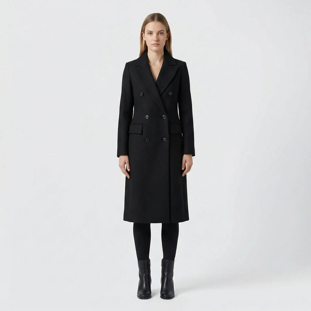 Klassieke Winterjas Met Revers - Lynne