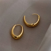 Klassische Goldohrringe - GleamRings