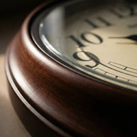 Klassische Runde Wanduhr - Chronowood